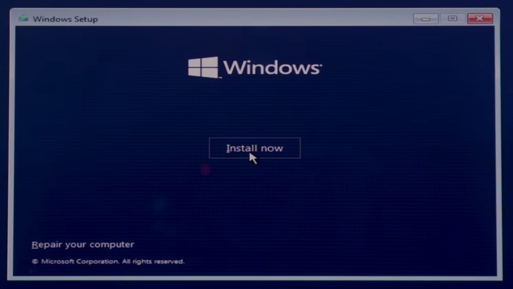 Custom Install Windows only сонголт