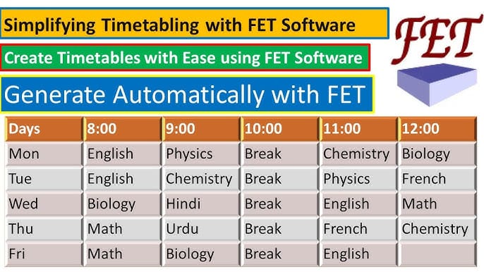 Хичээлийн хуваарийг амархан хийх арга мэдэх үү